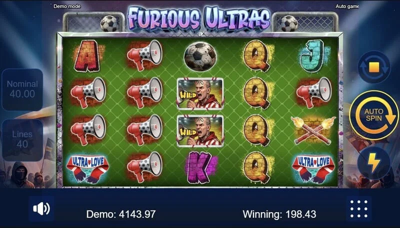Furious Ultras - betaallijnen op rollen